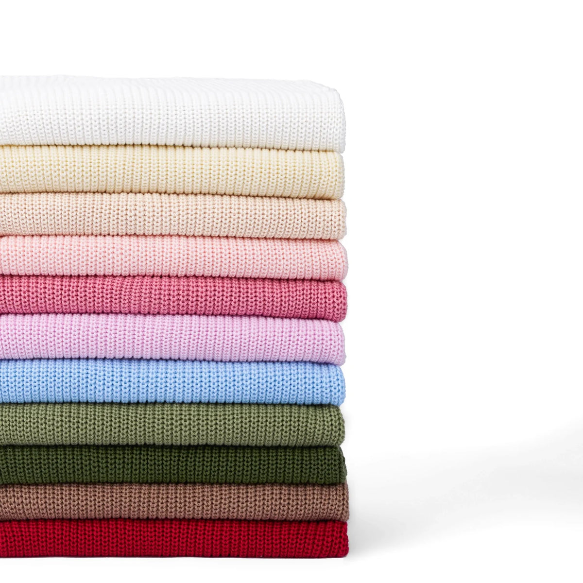Baby Knit Romper Snap Closure in Red Xmas