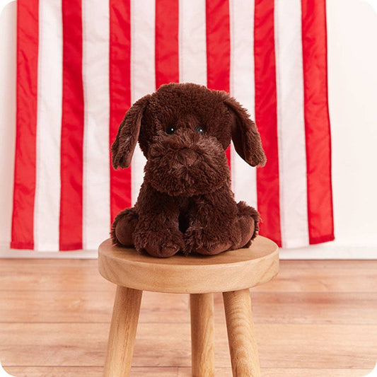 Chocolate Labrador Lavender Warmies Plush