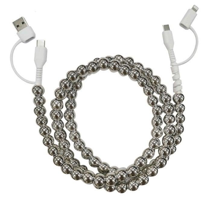 BEADED 4-IN-1 FAST CHARGING PHONE OR DEVICE CHARGER | 6 DESIGNS AVAILABLE