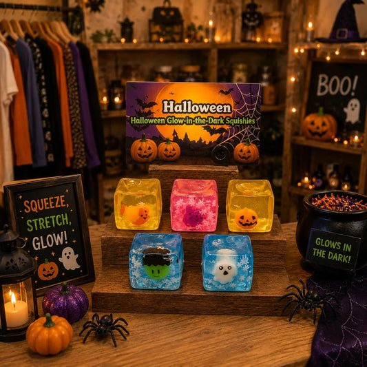 MALTOSE-FILLED HALLOWEEN THEMED CUBE SQUISHES