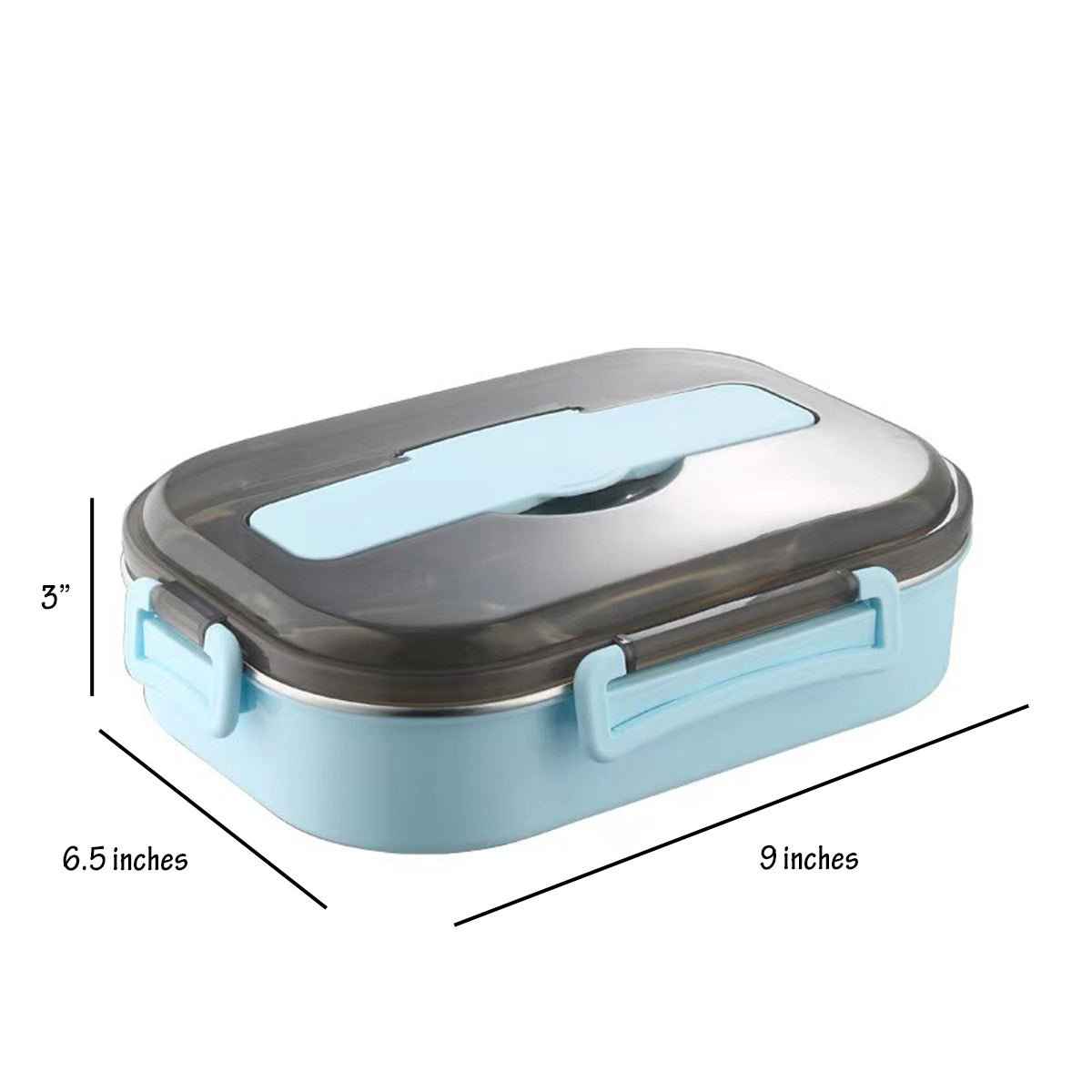 Lunch Box Set – Leakproof Bento with Utensils and Thermos Bag